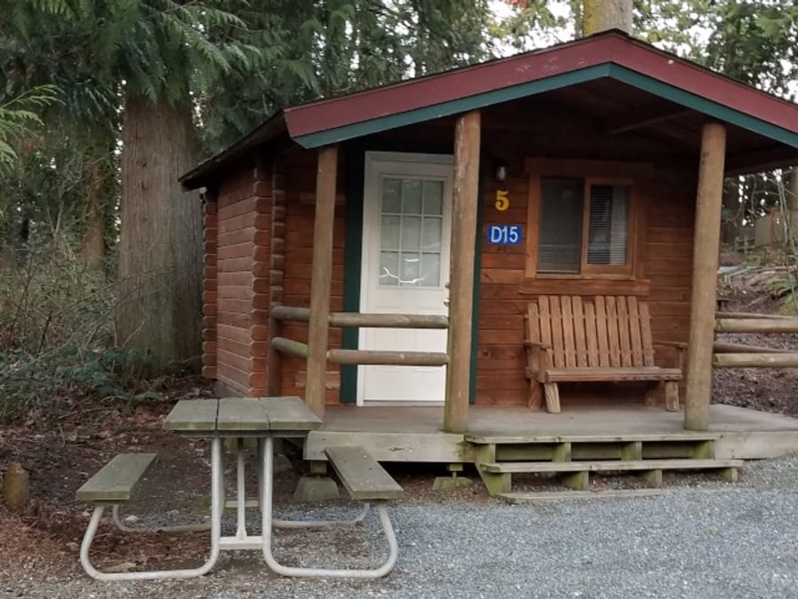 A cozy small cabin