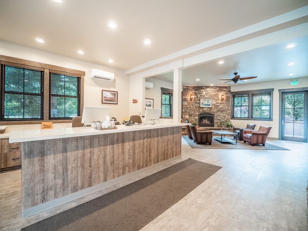 The community room