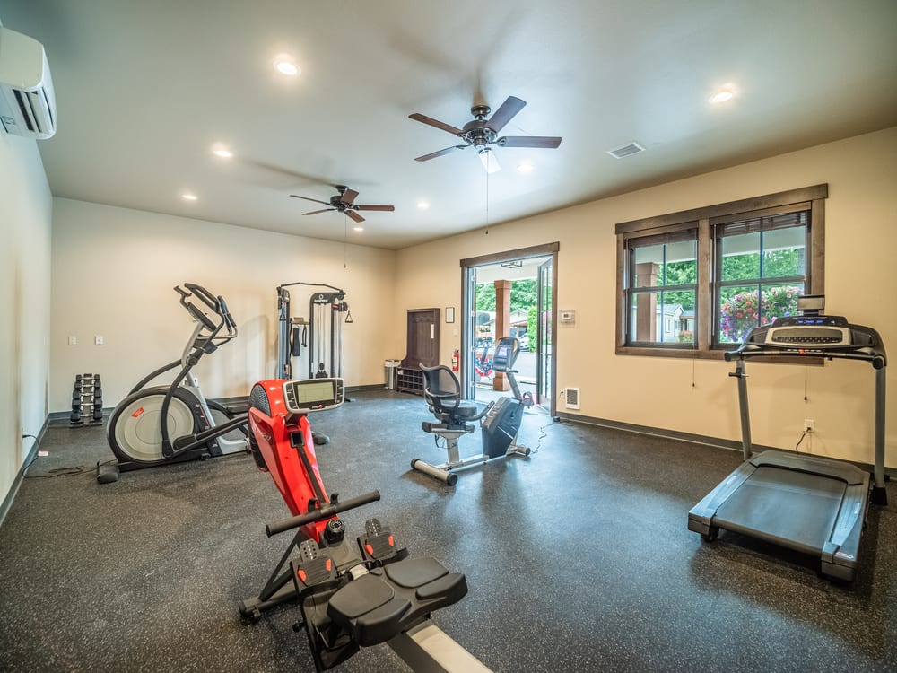 On-site fitness center