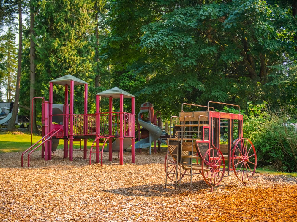 A playground for the kids